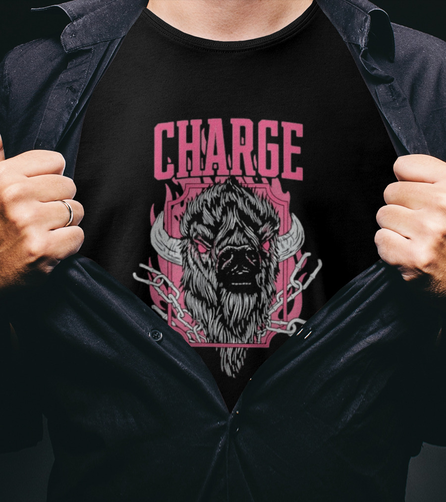 Charge Buffalo Lightning Chains T-Shirt