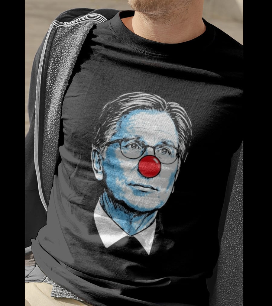 Craig Breslow Clown Portrait Red Nose T-Shirt