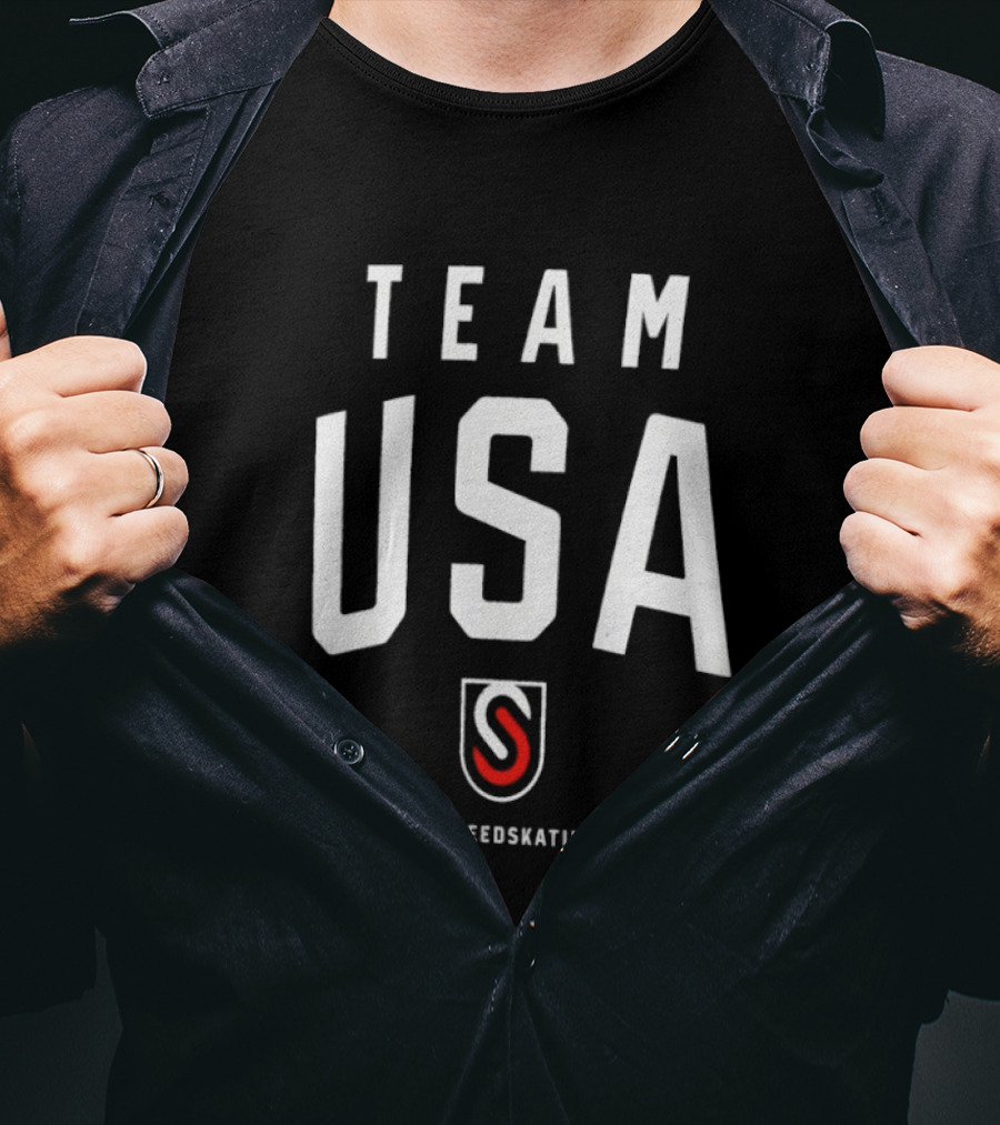 Team USA US Speedskating T-Shirt