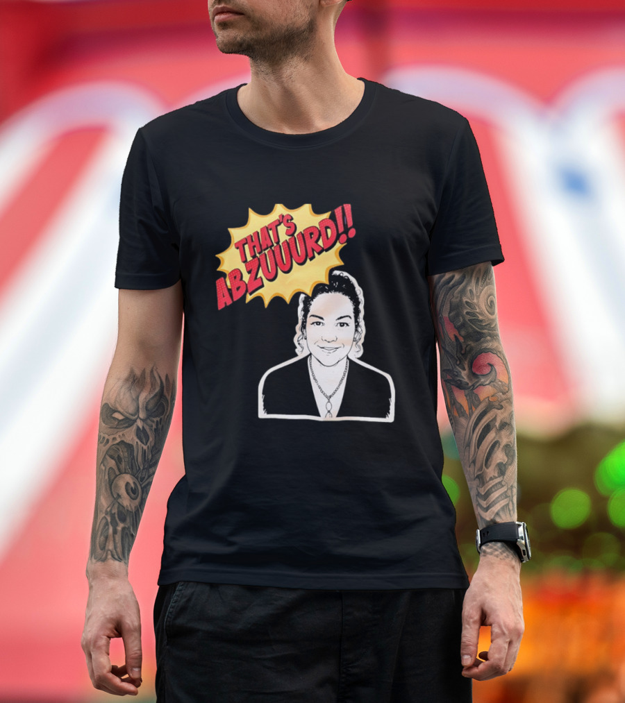 THAT'S ABZUUURD Cartoon Style Comic Expression T-Shirt