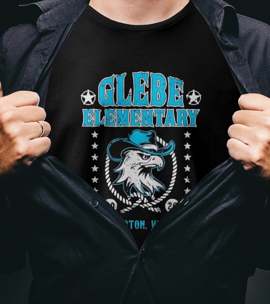 Glebe Elementary Arlington Virginia 2026 Eagle Sheriff T-Shirt