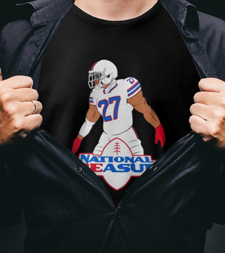 National Treasure Tre'Davious White 27 Buffalo Bills Football Legend T-Shirt