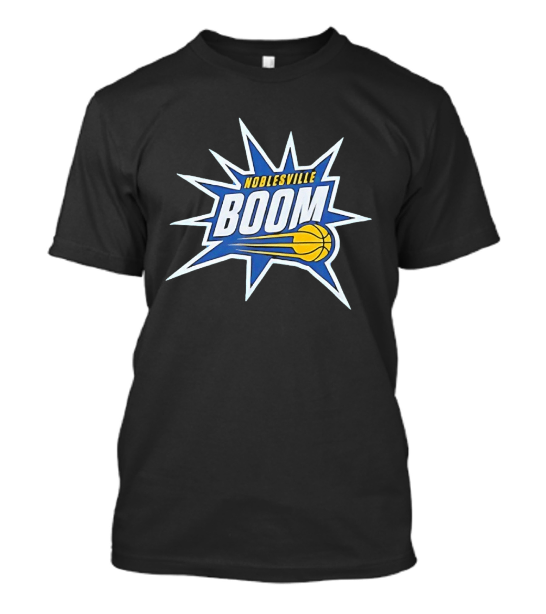 Noblesville Boom Basketball Pacers Fan Gear T-Shirt
