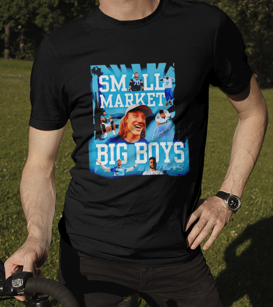 Small Market Big Boys Trevor Lawrence Jacksonville Jaguars Playoffs 2016 T-Shirt