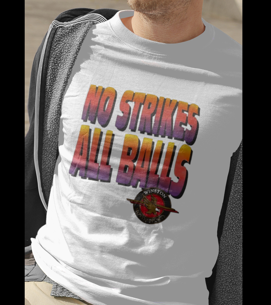 Winston Motorsports No Strikes All Balls T-Shirt