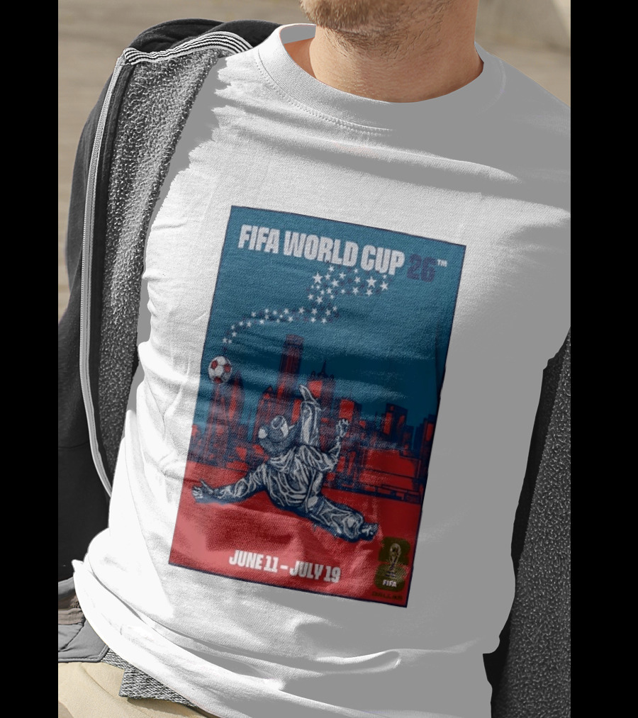 FIFA World Cup 2026 Dallas Cowboy June 11 July 19 T-Shirt