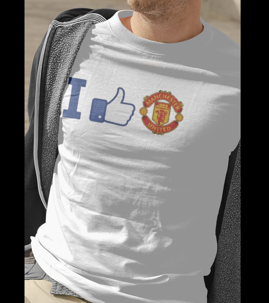 I Like Manchester United Thumbs Up T-Shirt