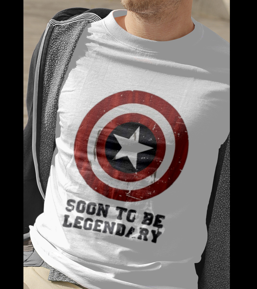 Captain America Shield Soon To Be Legendary Marvel T-Shirt