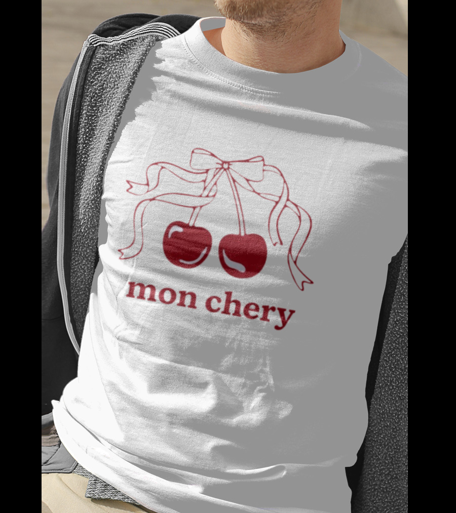 Mon Chery Cherry Bow T-Shirt