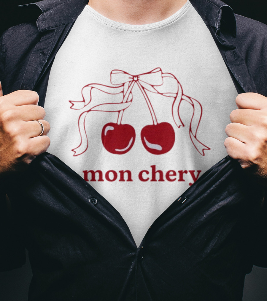 Mon Chery Cherry Bow T-Shirt