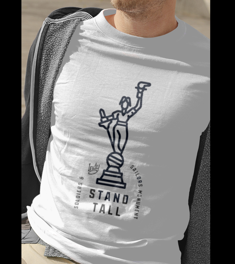 Soldiers And Sailors Monument Stand Tall Statue T-Shirt