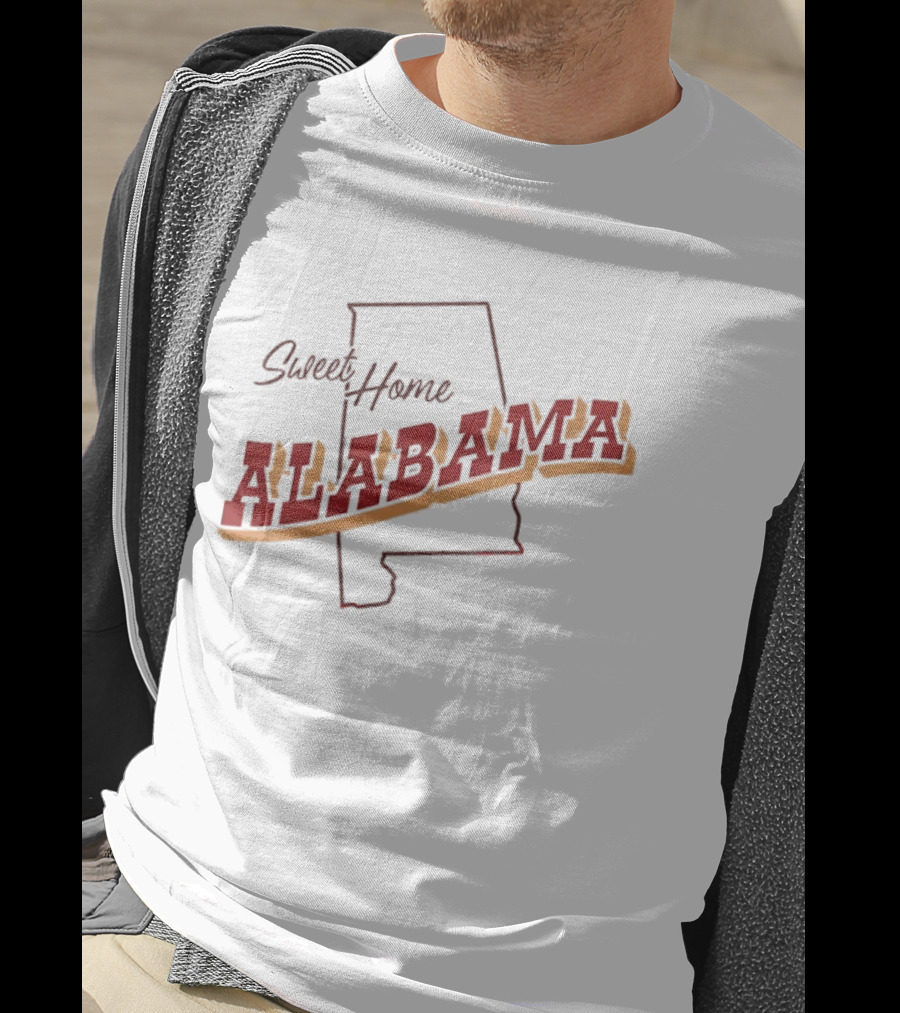 Sweet Home Alabama Map T-Shirt