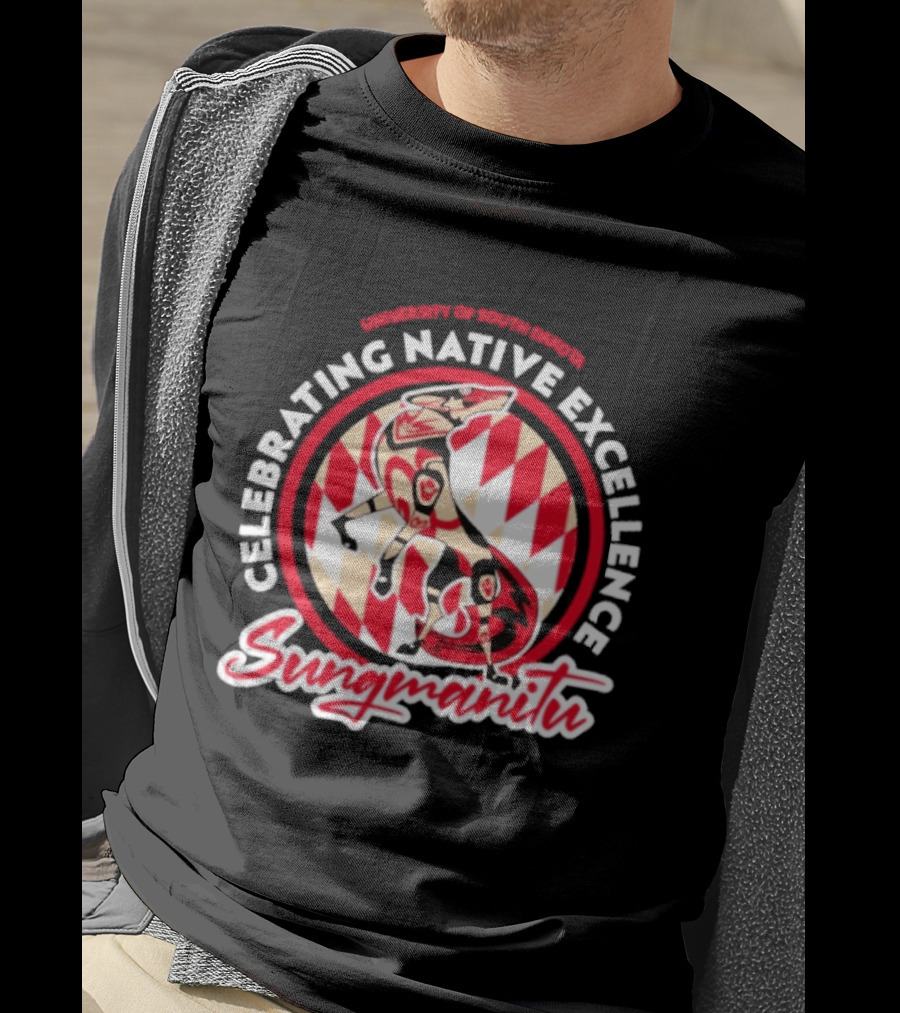 Celebrating Native Excellence Sungmatitu 2026 Native American Heritage T-Shirt