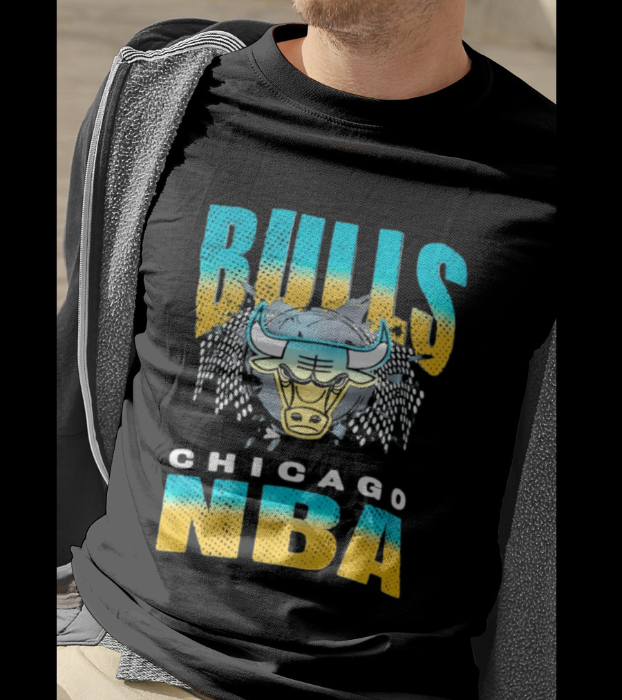 Chicago Bulls NBA Head Bull T-Shirt