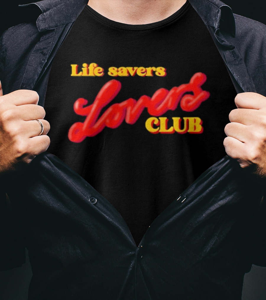 Life Savers Lovers Club Vintage Candy Enthusiasts T-Shirt