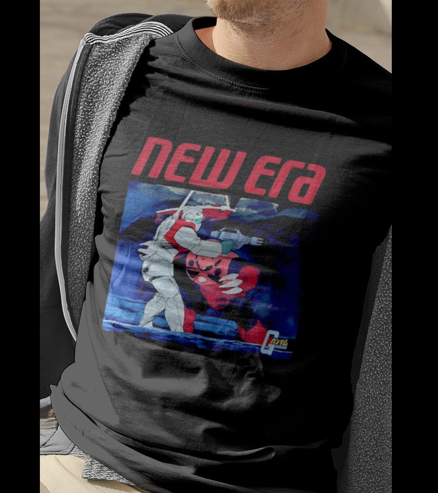 New Era Gundam 1979 Anime Battle Scene T-Shirt