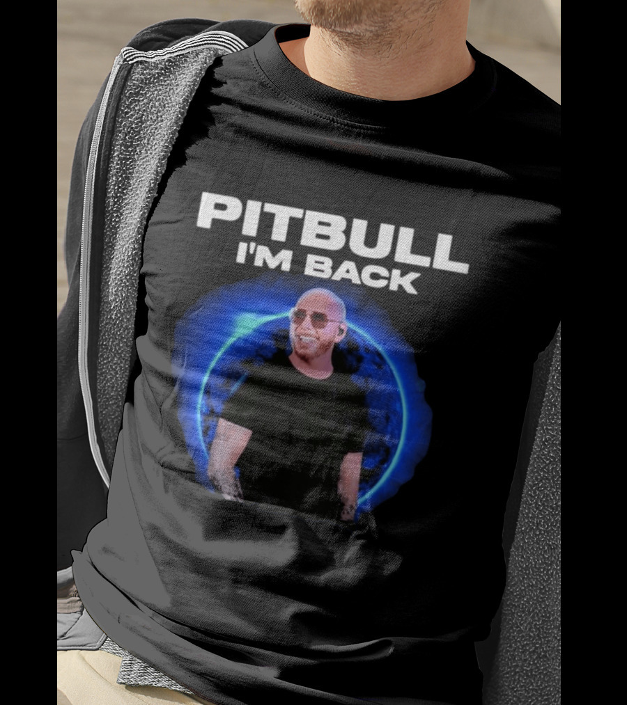 Pitbull I'm Back North America Tour Music Event T-Shirt