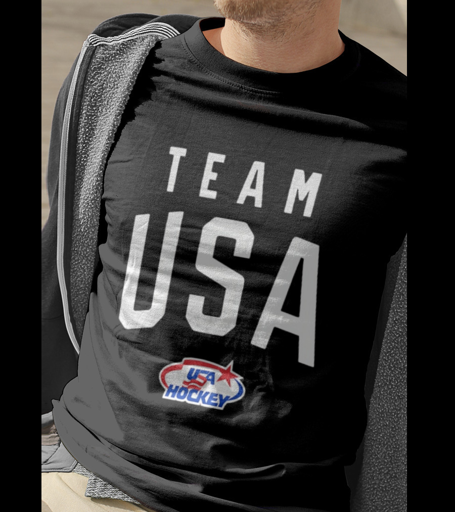 Team USA Hockey USA Hockey Logo Star T-Shirt