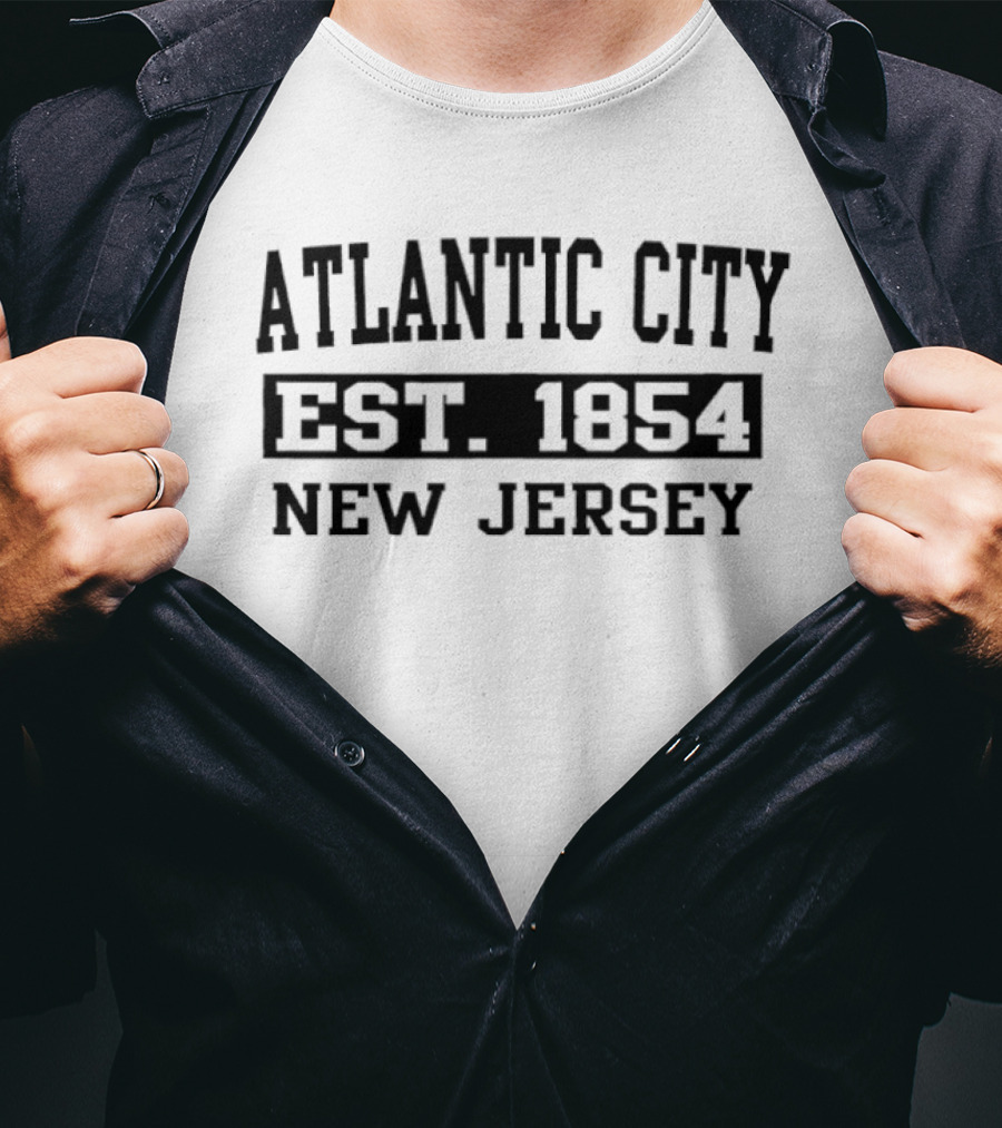 Atlantic City New Jersey Est. 1854 Historic Appeal T-Shirt