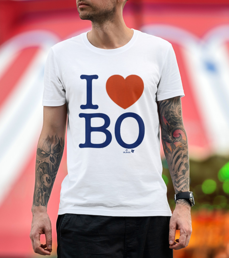 I Heart Bo Bichette Fan Apparel MLB Toronto Baseball T-Shirt