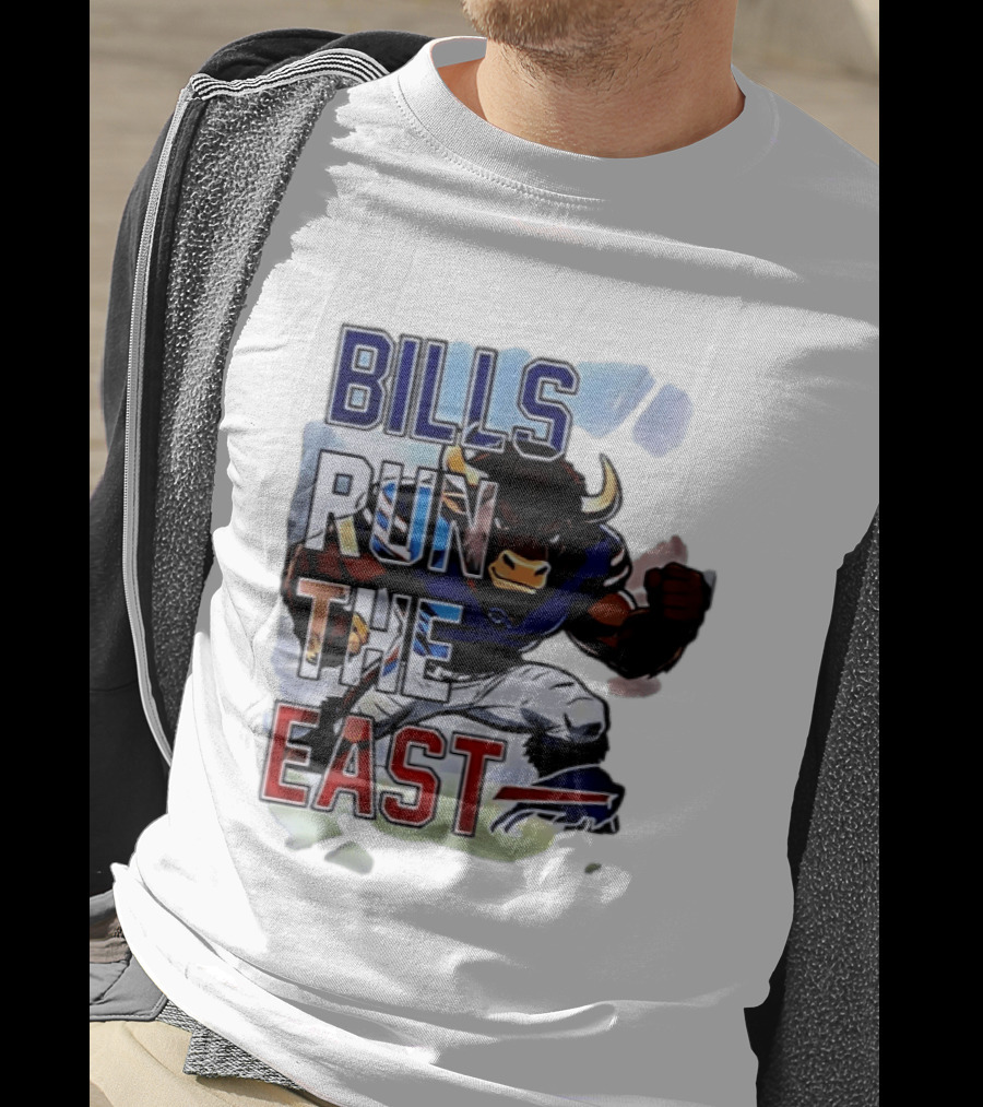 Bills Run The East Buffalo Bills 2025 Wild Card Weekend T-Shirt