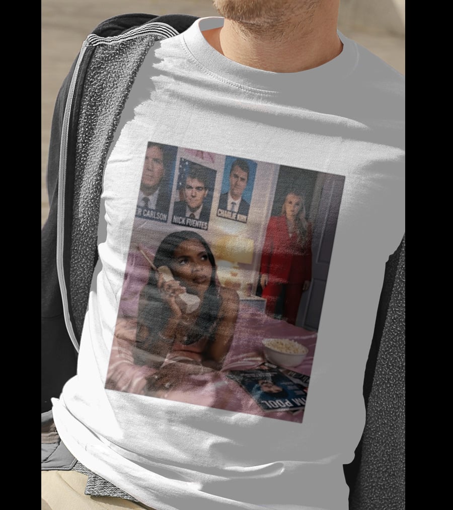 Candace Owens Phone Call Tucker Carlson Nick Fuentes Charlie Kirk S T-Shirt