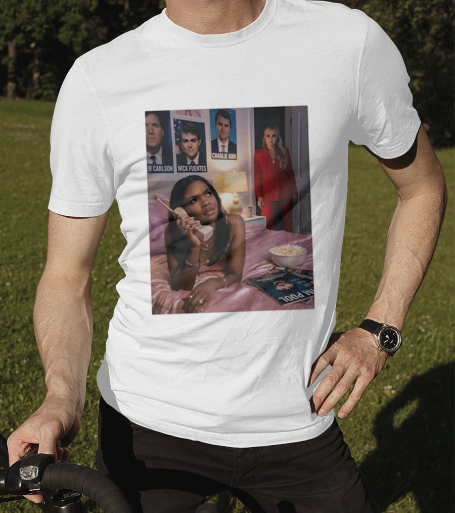 Candace Owens Phone Call Tucker Carlson Nick Fuentes Charlie Kirk S T-Shirt