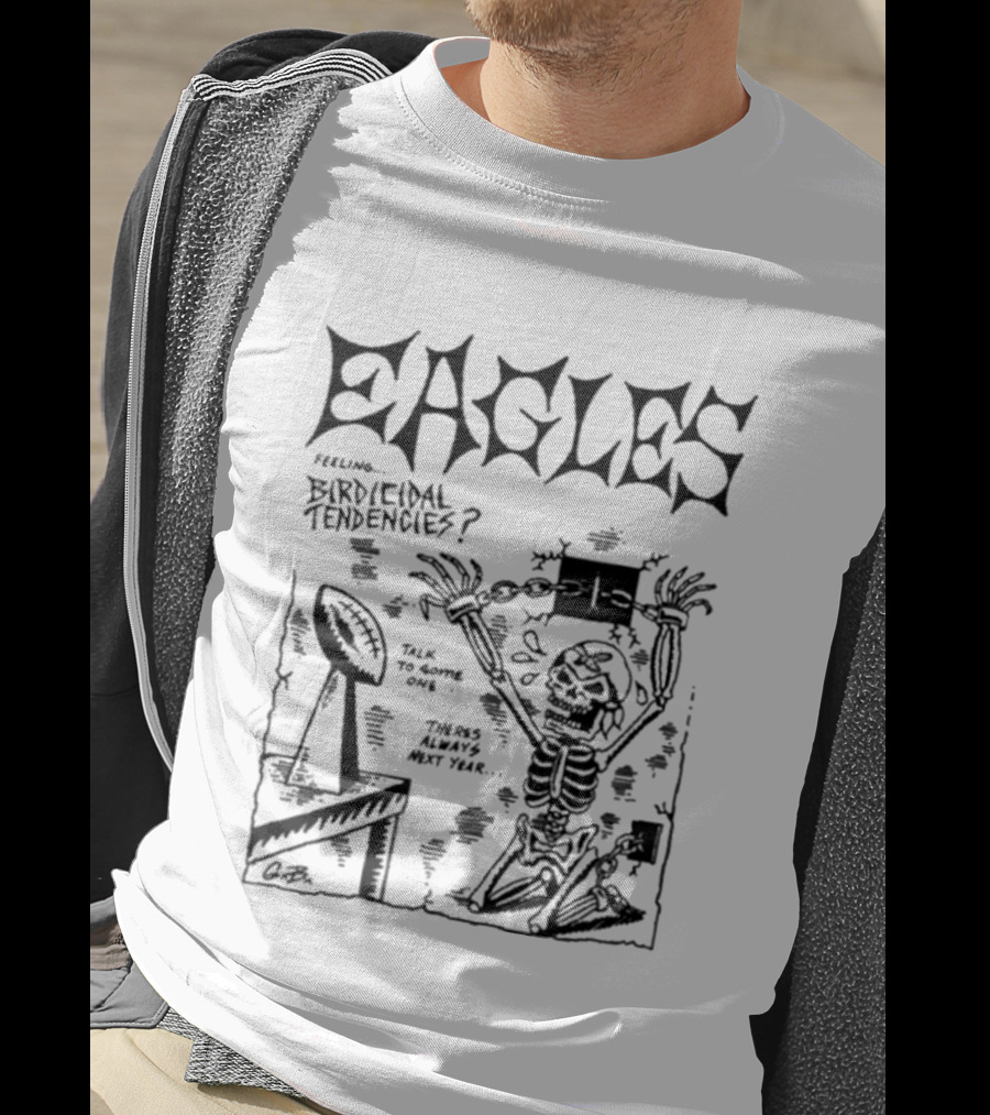 Eagles Talk To Keeper Feeling Birdical Tendencies T-Shirt
