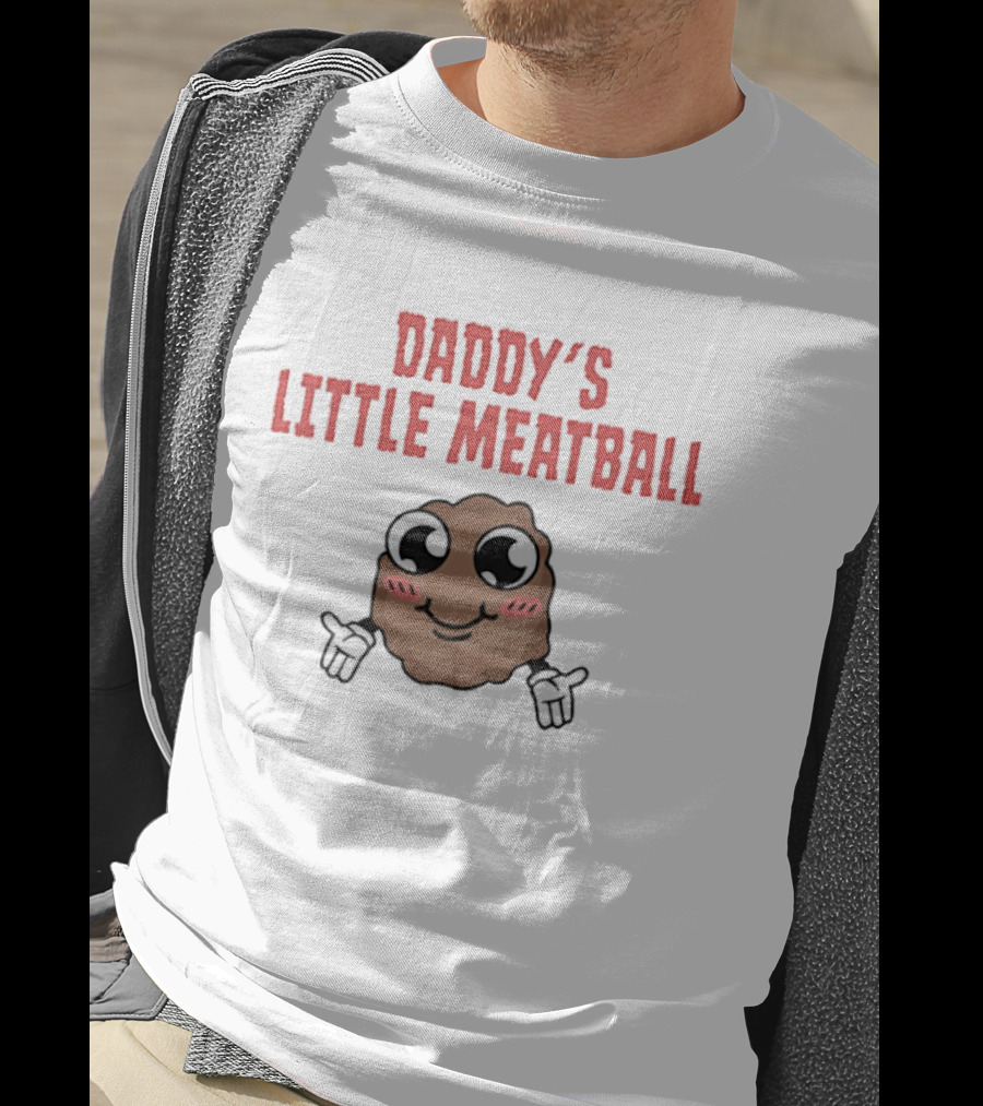 Daddy's Little Meatball Happy Gilmore 2 Fun Cartoon T-Shirt