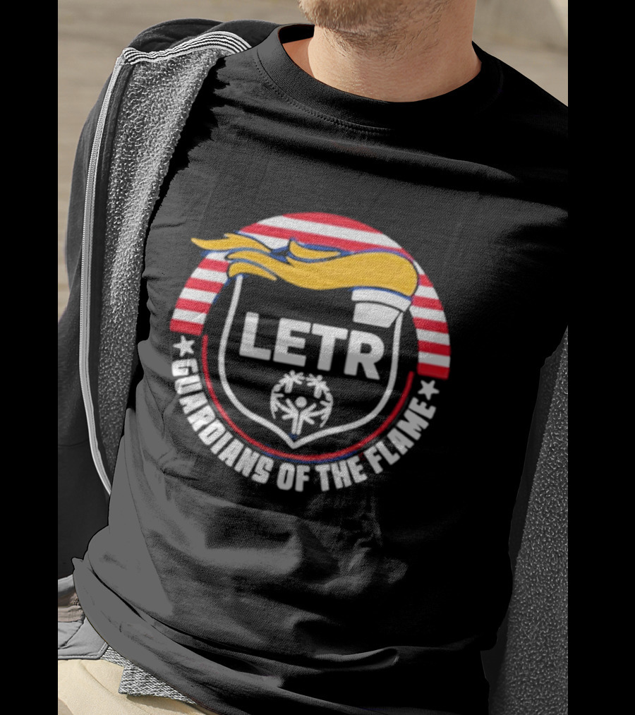 2026 LETR Guardians Of The Flame Law Enforcement Torch Run T-Shirt