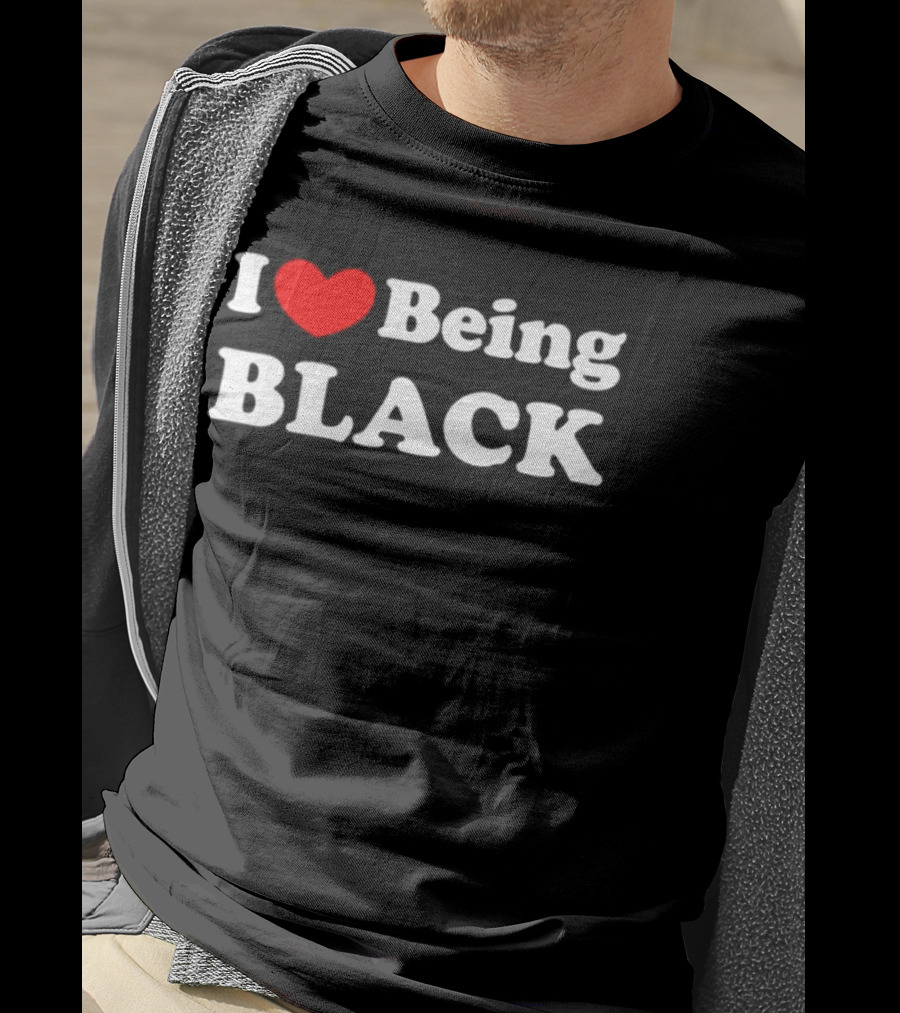 I Love Being Black Empowering Expression T-Shirt