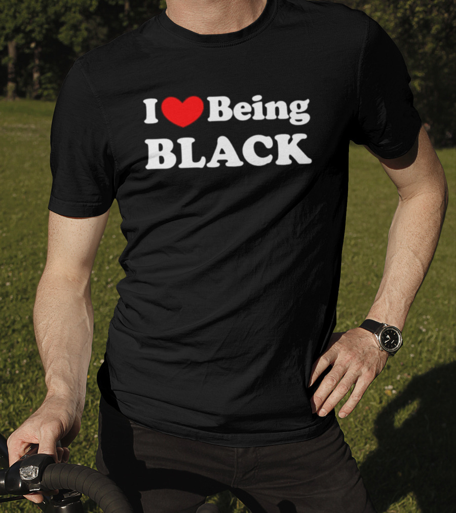 I Love Being Black Empowering Expression T-Shirt