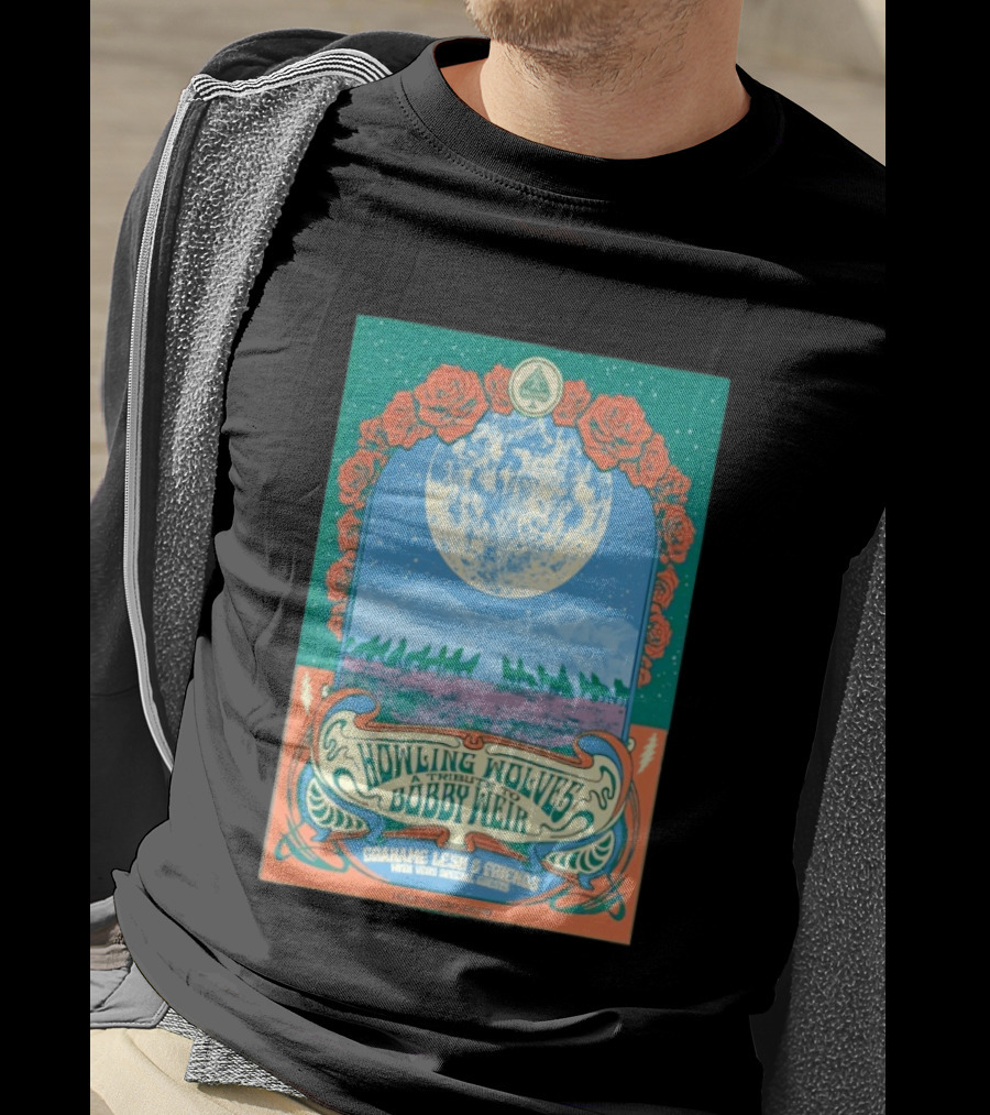 Grahame Lesh And Friends Howling Wolves Tribute To Bobby Weir San Francisco Jan 17 2026 T-Shirt