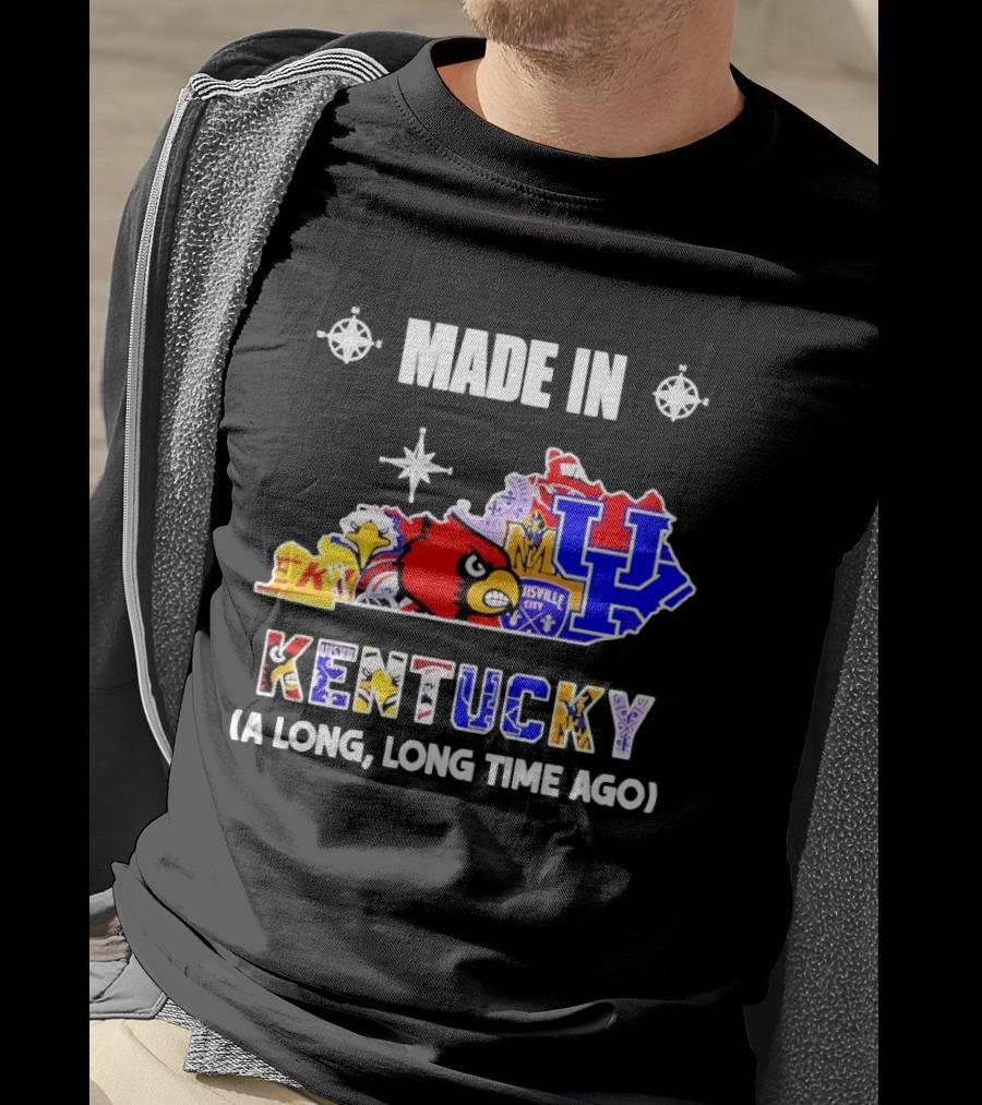 Made In Kentucky UK Louisville City Cardinals Long Time Ago T-Shirt