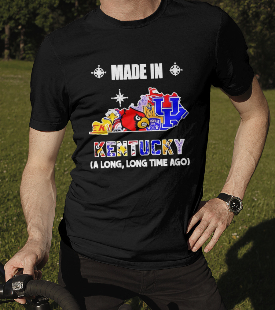 Made In Kentucky UK Louisville City Cardinals Long Time Ago T-Shirt