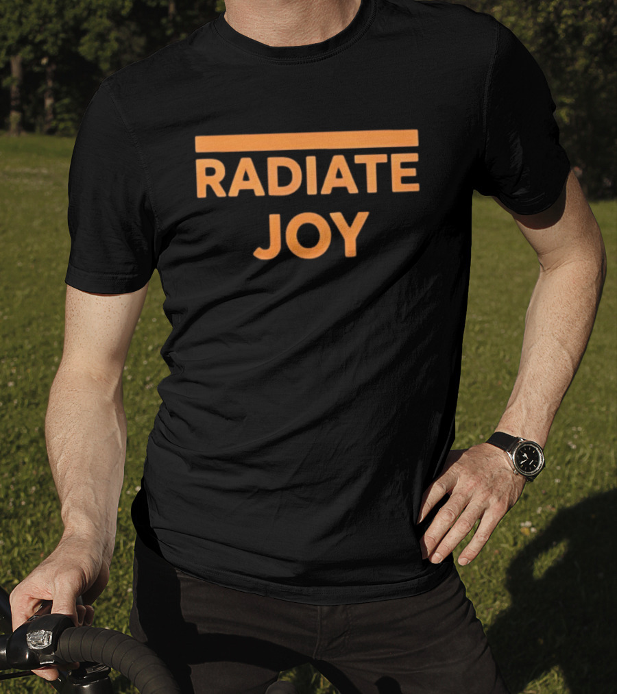 Radiate Joy Positive Vibes Motivation T-Shirt