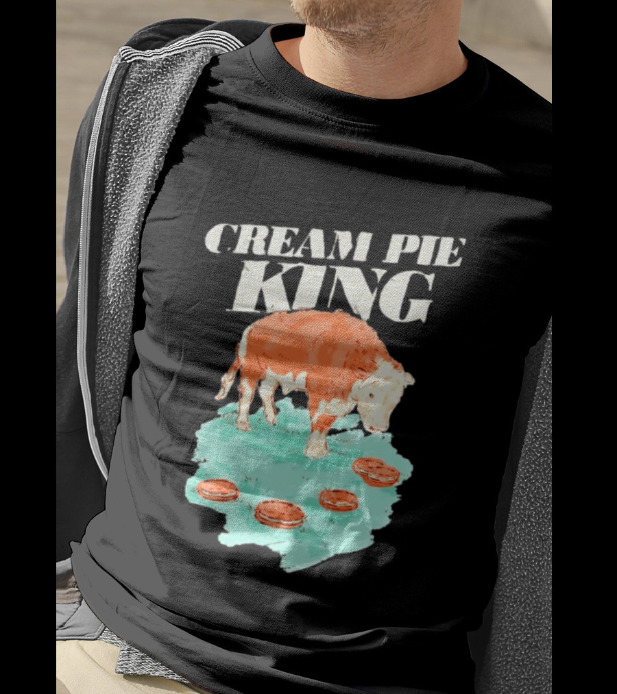 Cream Pie King Rufus The Bull T-Shirt