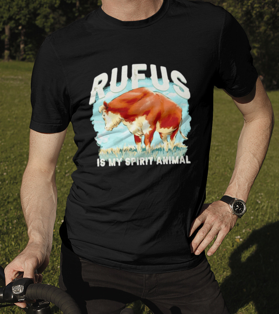 Rufus The Bull Is My Spirit Animal T-Shirt