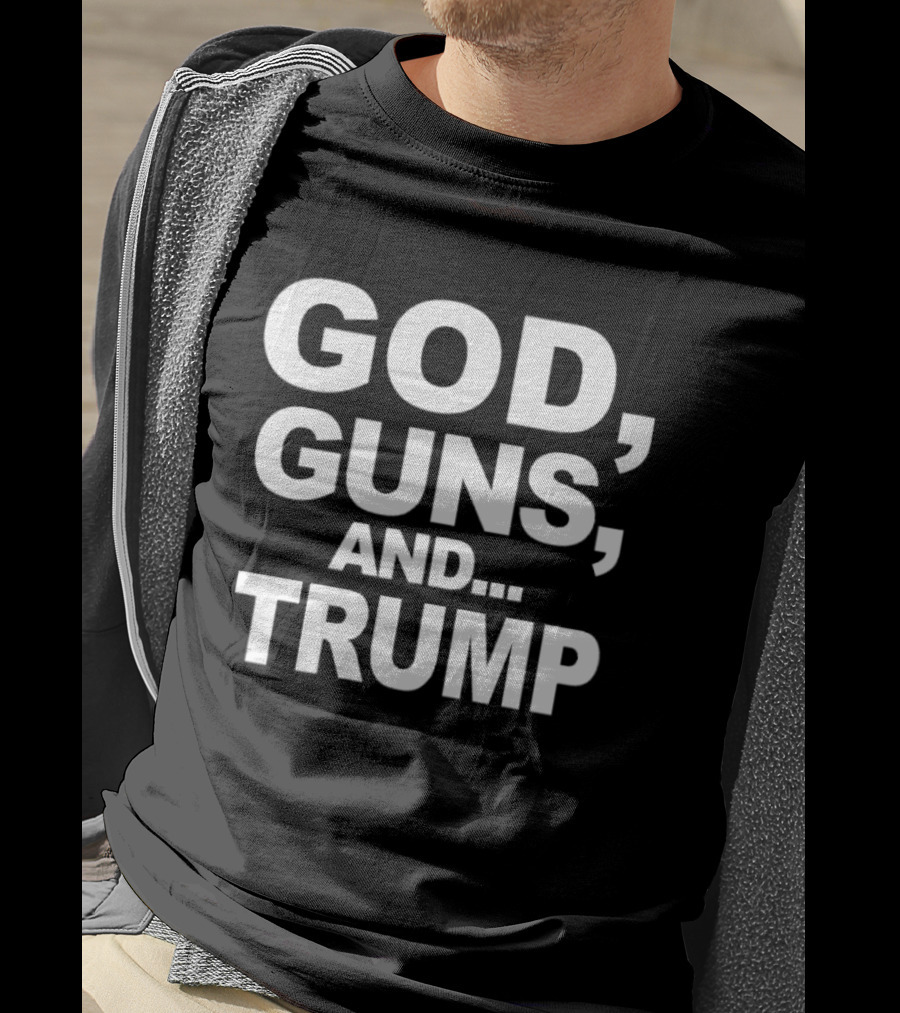 God Guns And Trump Scott Presler T-Shirt