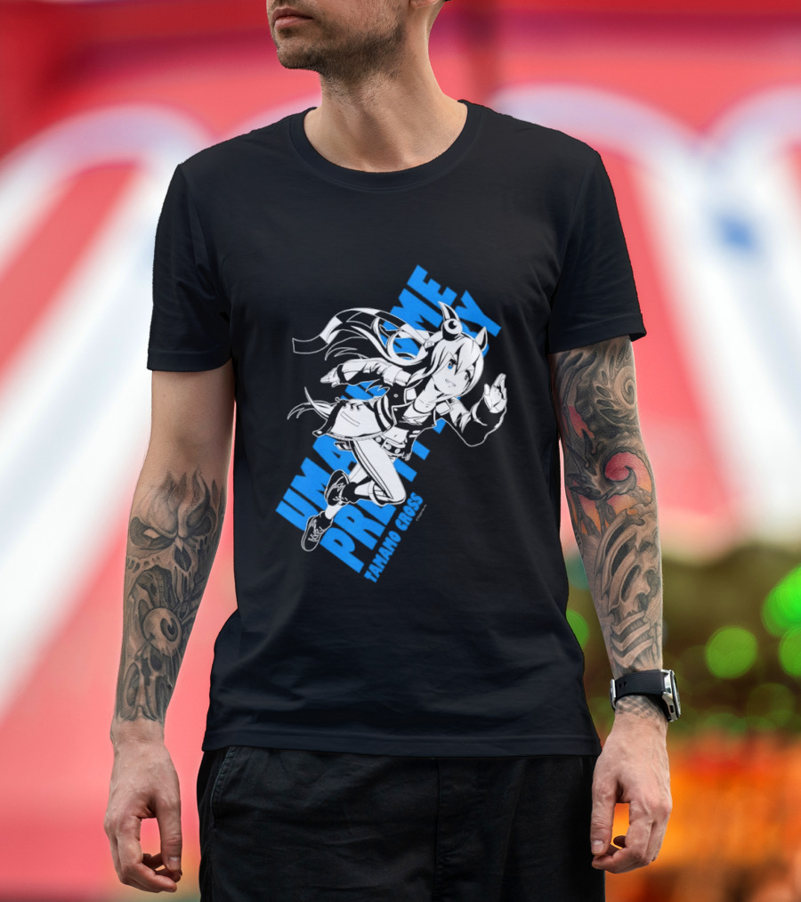 Tamamo Cross Umamusume Pretty Derby Character Racing T-Shirt