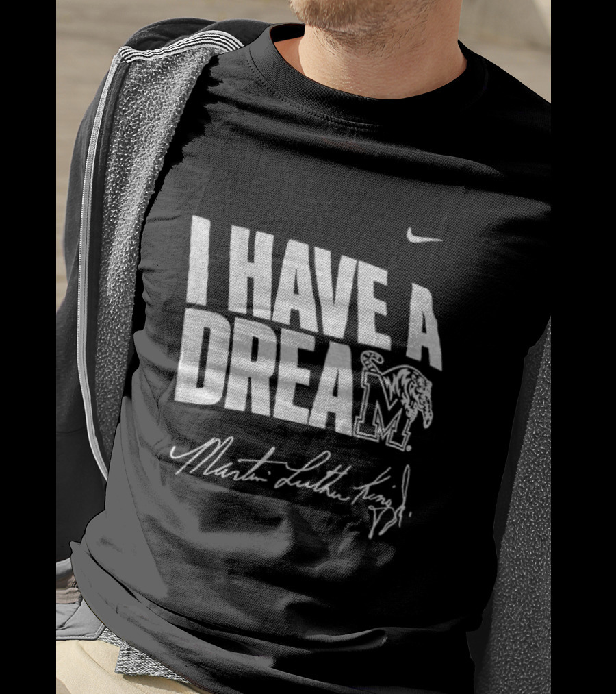 Nike Memphis Grizzlies I Have A Dream Martin Luther King Jr. T-Shirt