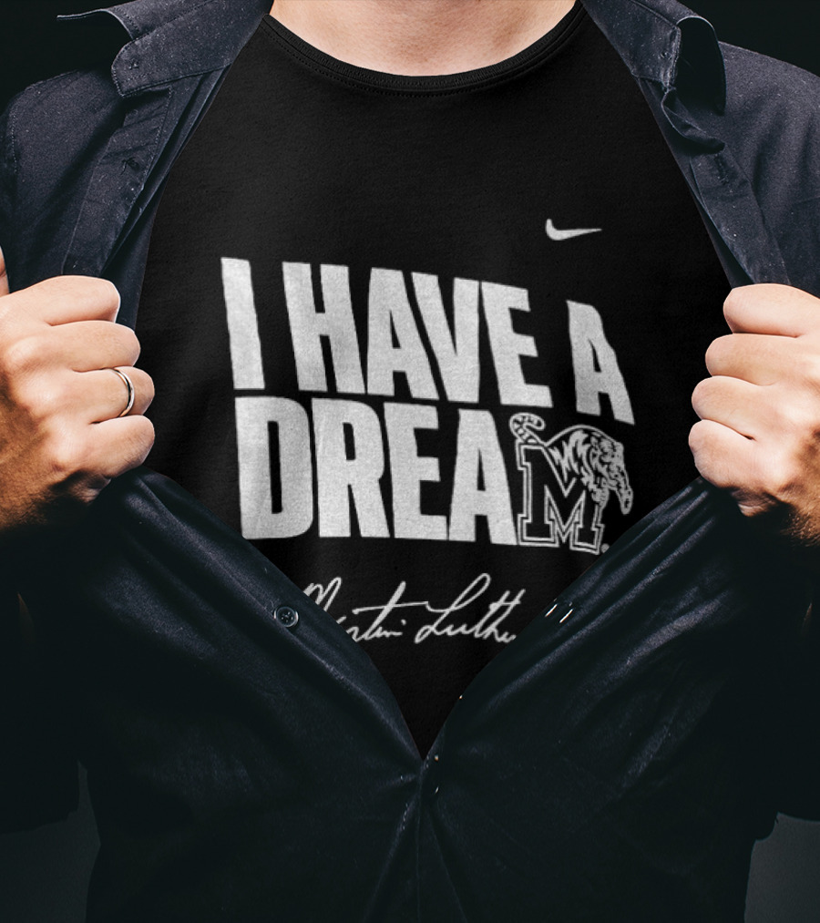 Nike Memphis Grizzlies I Have A Dream Martin Luther King Jr. T-Shirt