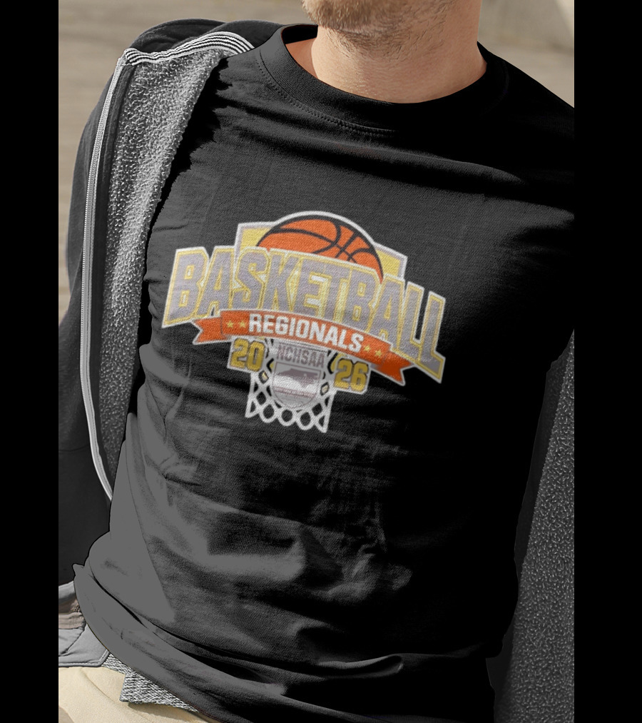NCHSAA Basketball Regionals 2026 North Carolina Championship Tournament T-Shirt