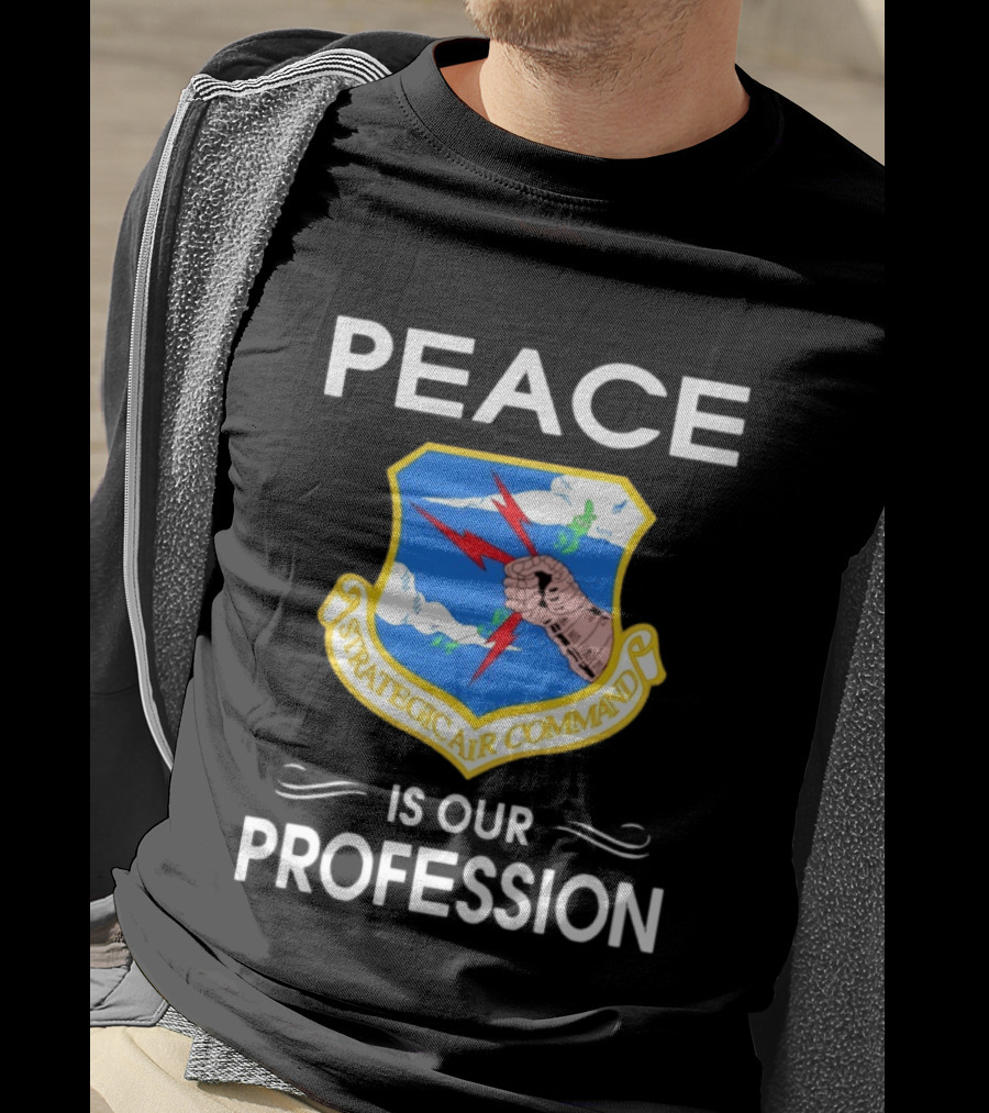 Peace Is Our Profession Strategic Air Command T-Shirt
