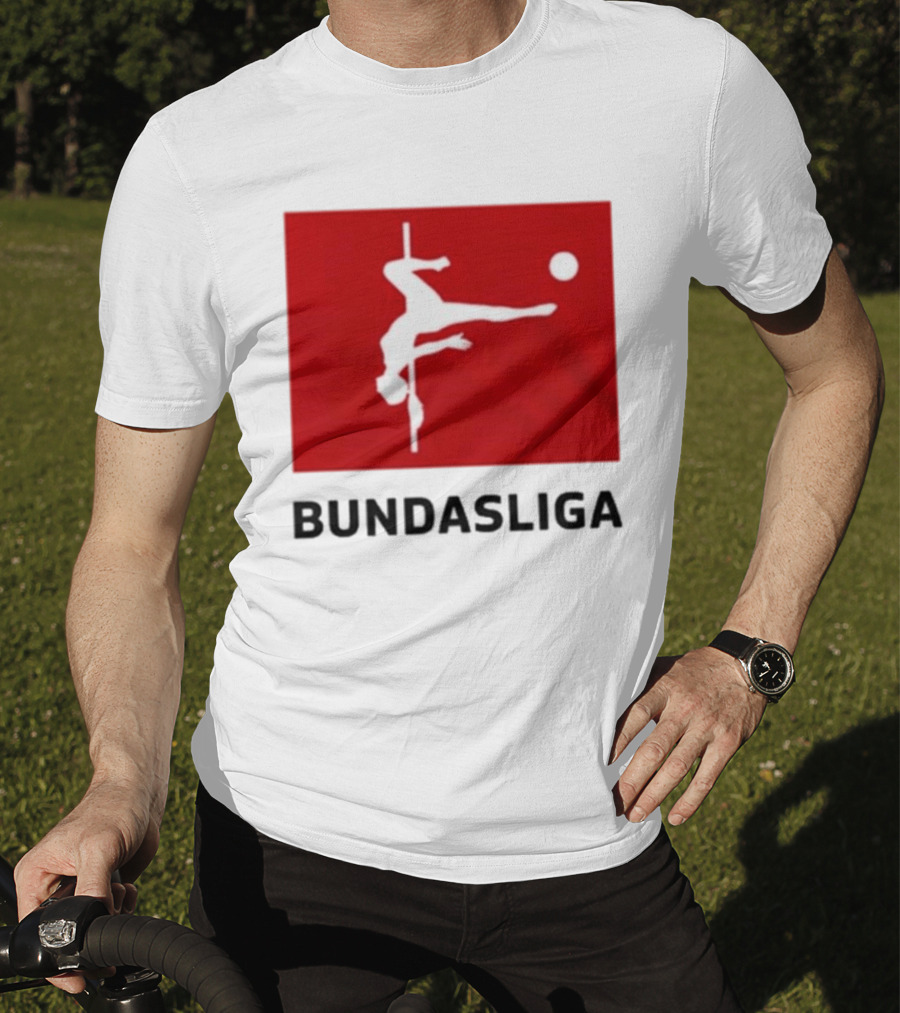 CA$HANOVA BULHAR BUNDASLIGA Parody Soccer Pole Dance Icon Red T-Shirt