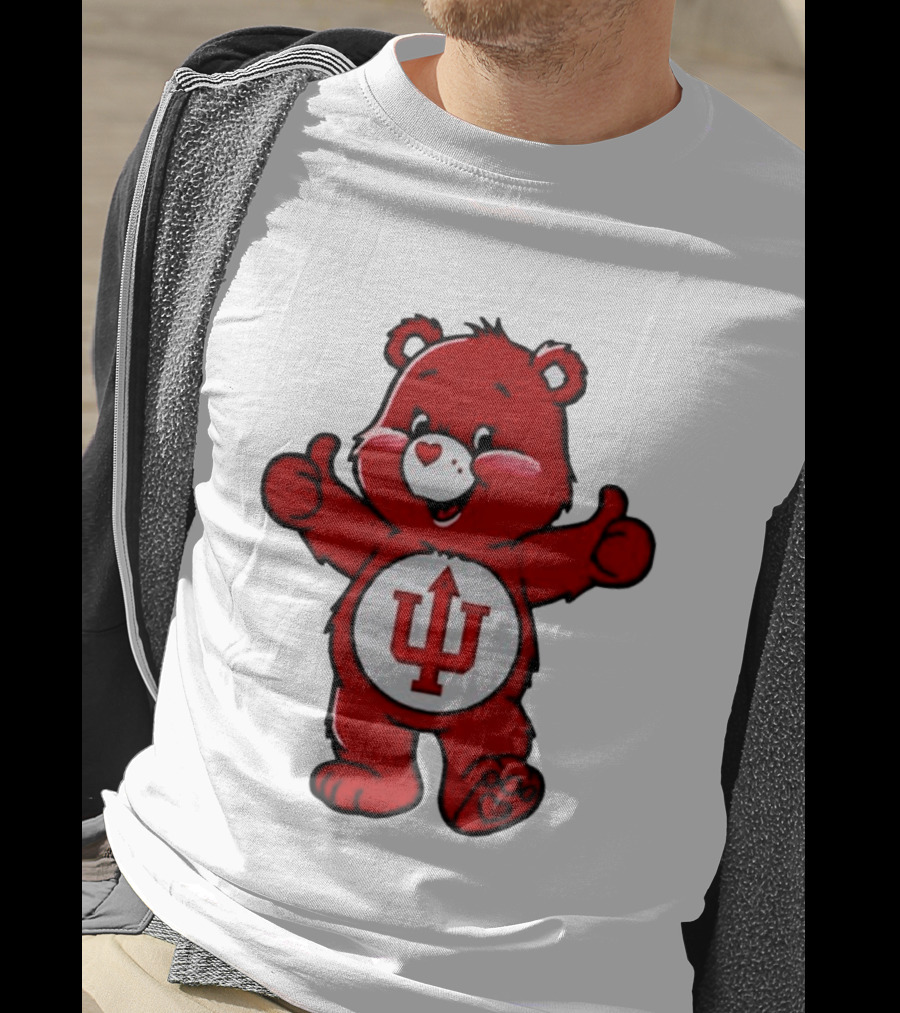 Indiana Hoosiers Bear Mascot Thumbs Up T-Shirt