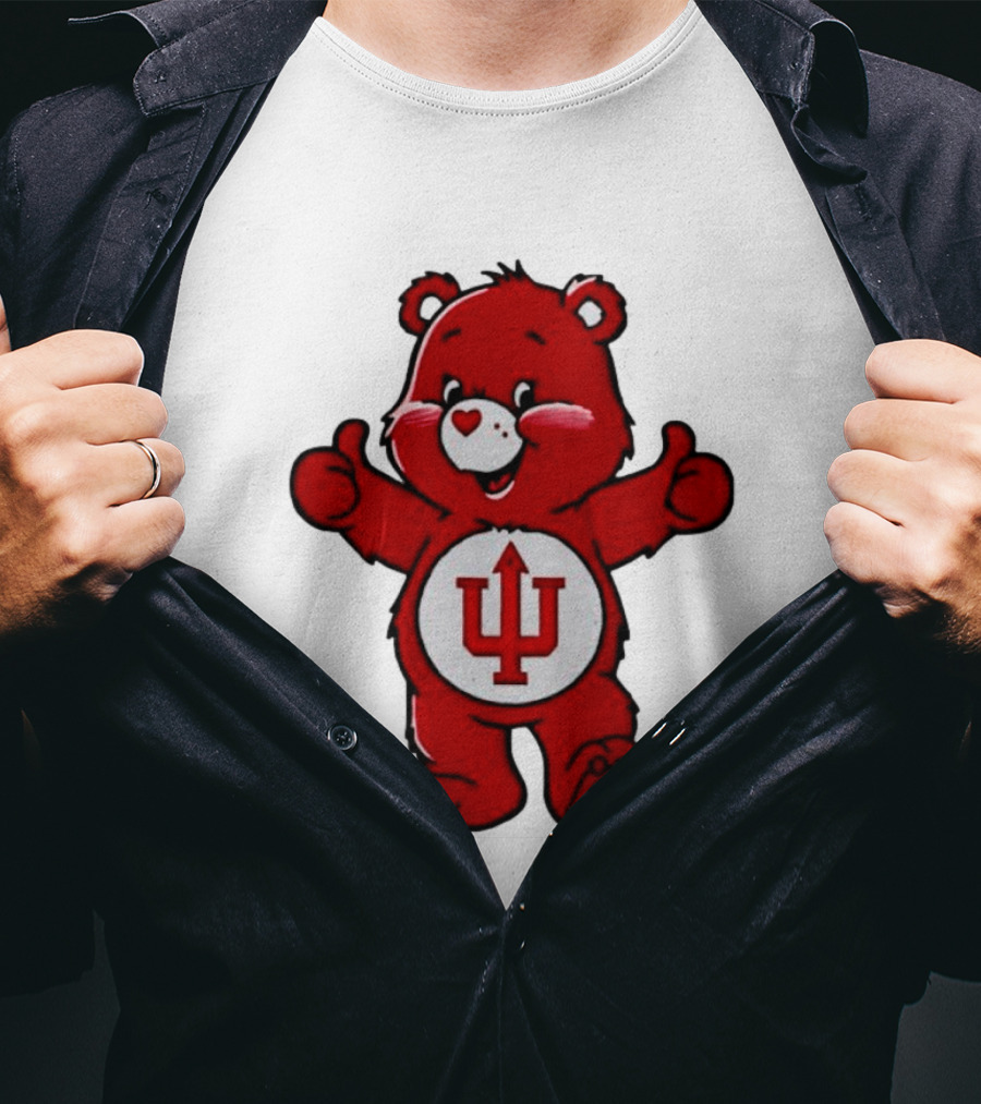 Indiana Hoosiers Bear Mascot Thumbs Up T-Shirt
