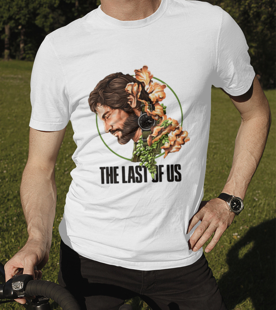 The Last Of Us Joel Portrait With Nature T-Shirt