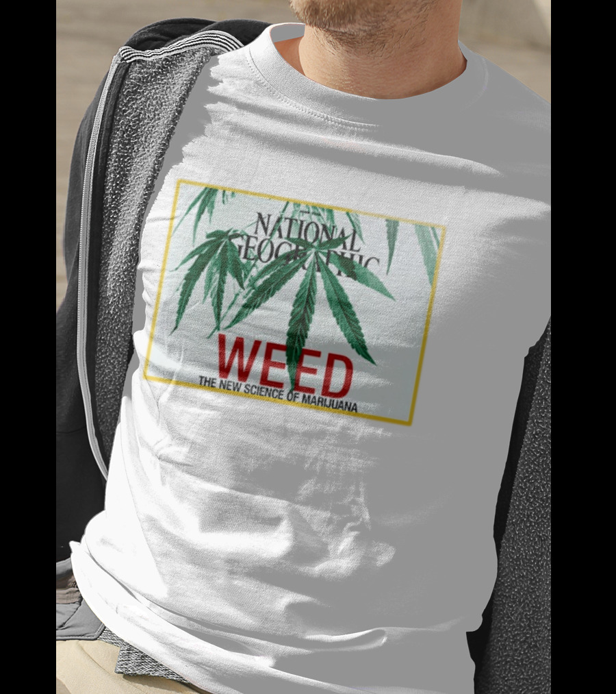 National Geographic Weed The New Science Of Marijuana Cannabis Leaves T-Shirt