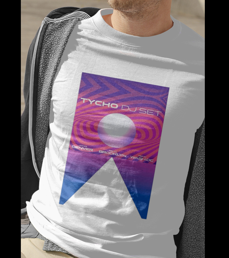 Tycho DJ Set Tour Jan Feb 2026 Denver Brooklyn DC T-Shirt